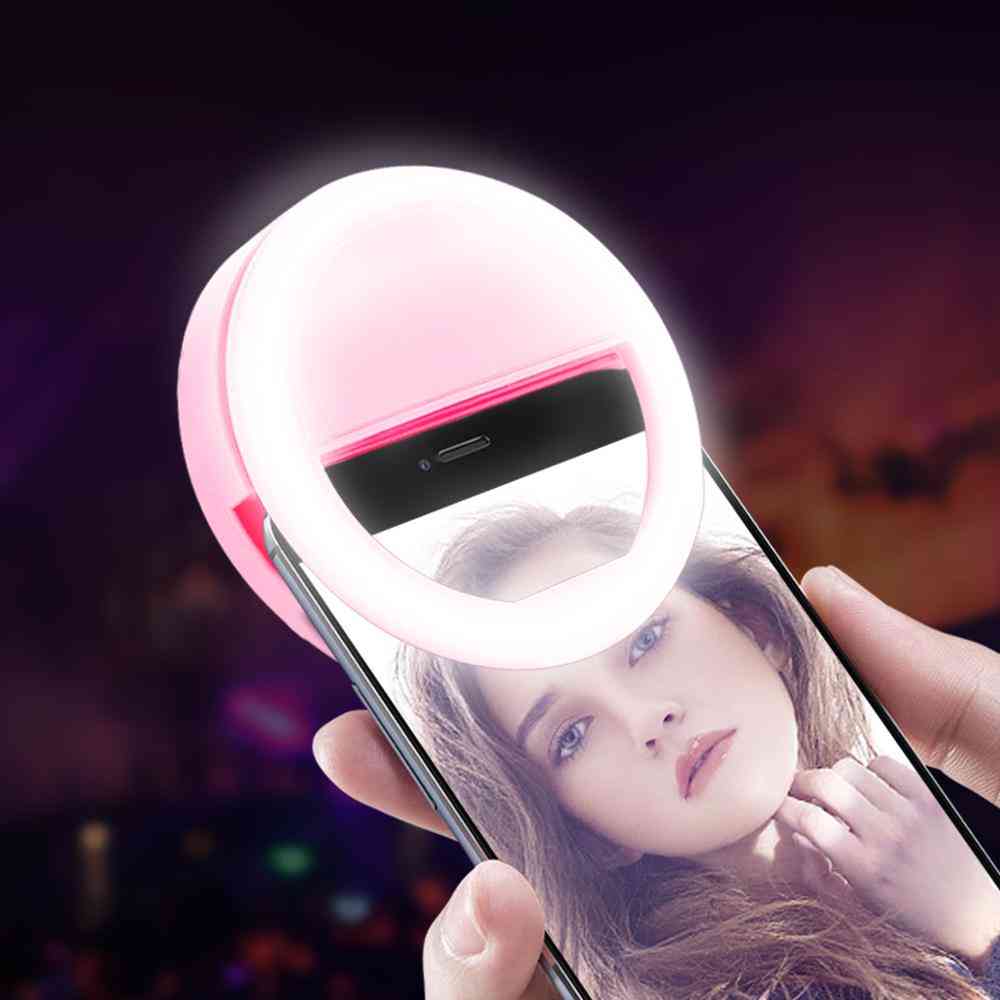 Led Selfie Ring Novelty Makeup Lights