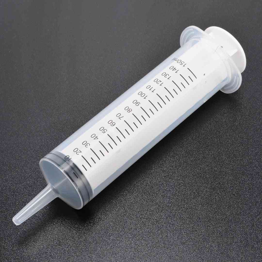 Clear Large Syringe, Plastic Disposable Syringes