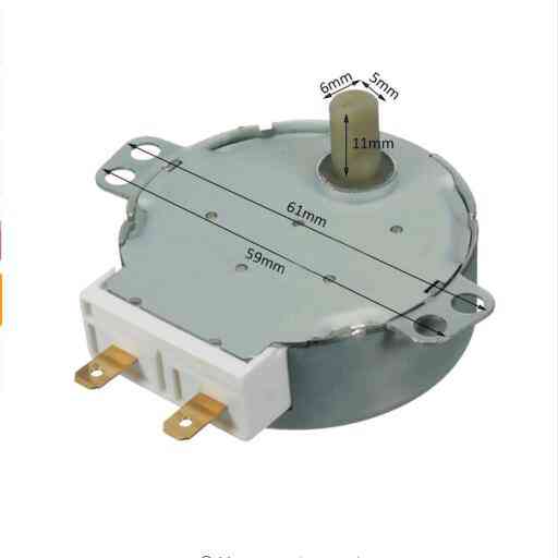 Ac 220v-240v 4w 50hz Cw/ccw Microwave Turntable Turn Table Synchronous Motor