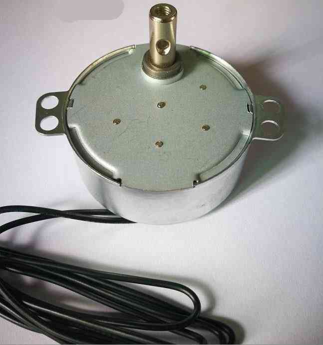 Moteur synchrone ac 5v 6v 9v 12v 24v 110v 220v 4w 0.9-70rpm cw ccw pour lampe de cuisinière à induction de moteur de ventilateur - 1,4 tr / min ou 1,6 tr / min