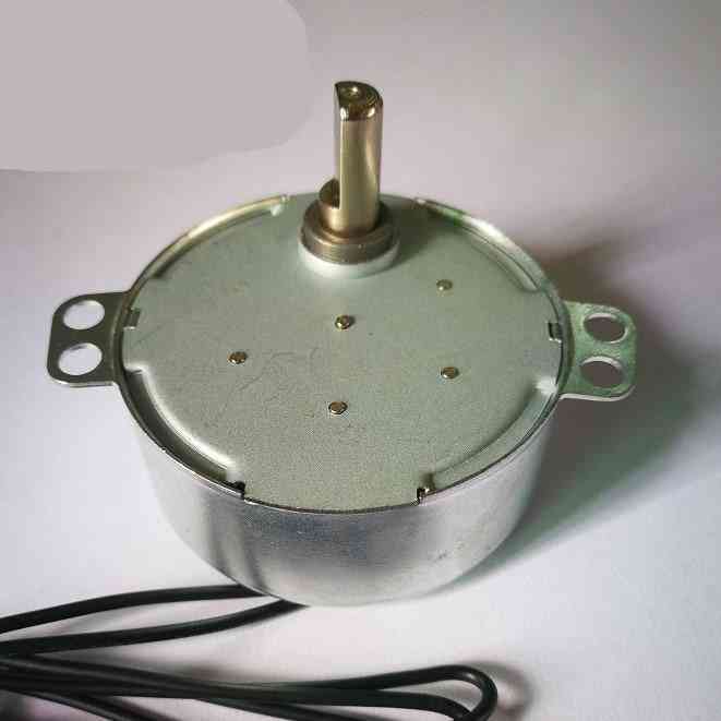 Ac 5v 6v 9v 12v 24v 110v 220v motor síncrono 4w 0,9-70 rpm cw ccw para lâmpada do fogão de indução do motor do ventilador - 1,4 rpm ou 1,6 rpm