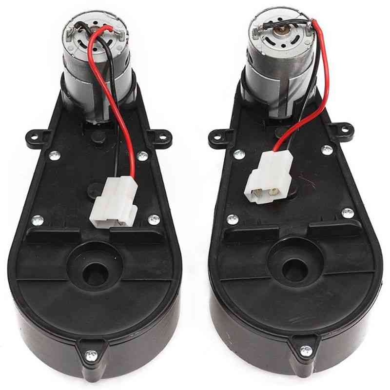 12v Dc Motor With Gear Box For Electric Car