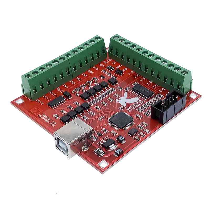 Breakout Board - Cnc Usb Mach3 100khz 4 Axis Interface Driver Motion Controller