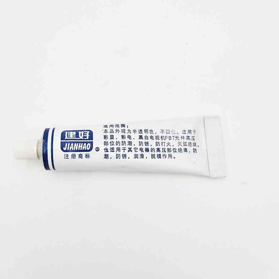 High Voltage Silicon Grease Insulation Rust Moistureproof Translucent Non-curing For Tv Fbt Component High Pressure Parts