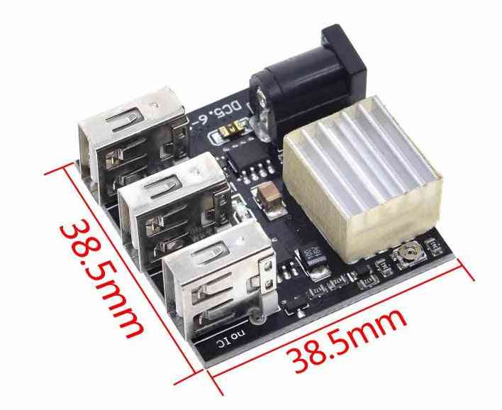 Step Down Power Charger, Bank Board 3 Usb Mini Charging Module