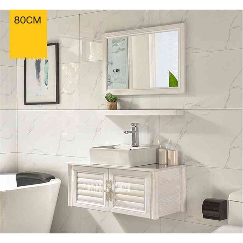 Small Wall-mounted Space, Aluminum, Washroom Ceramics Basin