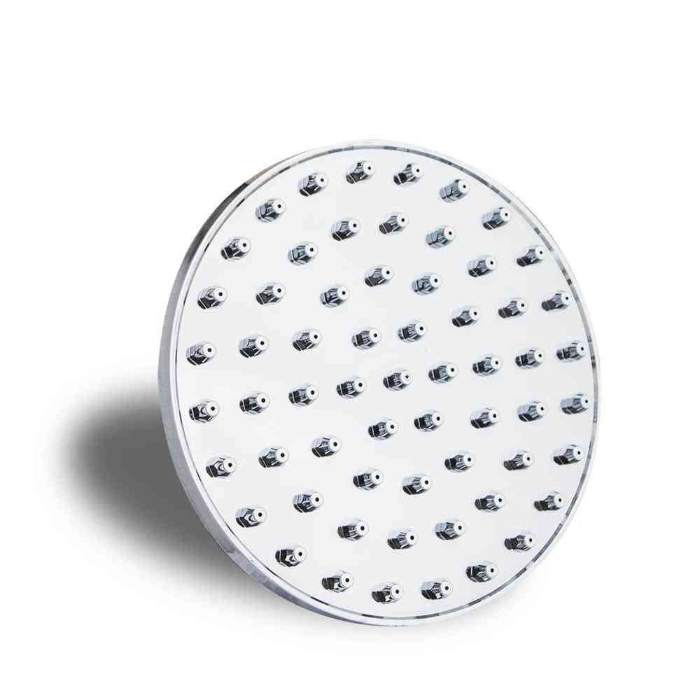 1pcs Round Chromed Abs - Overhead Top Roof Shower
