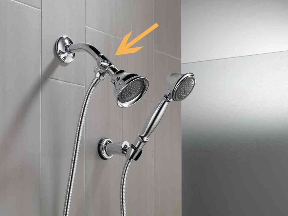 מקלחת מסתם פליז מוצק 3 כיווני מוצק לראש מקלחת -