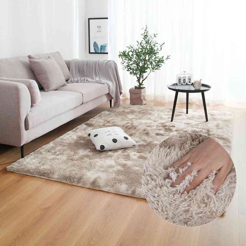 Modern Anti Slip Tie Dyeing Soft Carpets / Mats / Rugs For Living Room Or Bedroom (set-6)
