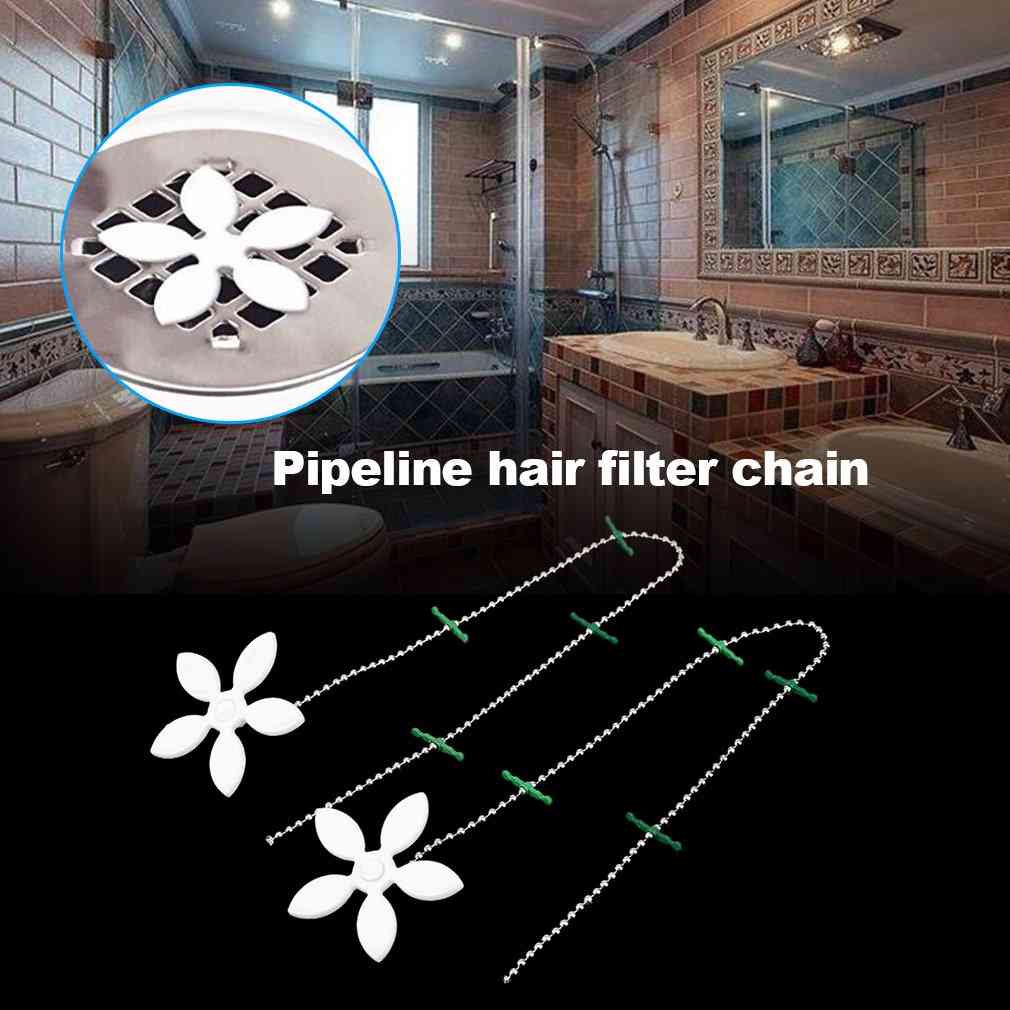 Pipe Hair Filter Chain-kitchen Sink/drain Wastage Removal Tool