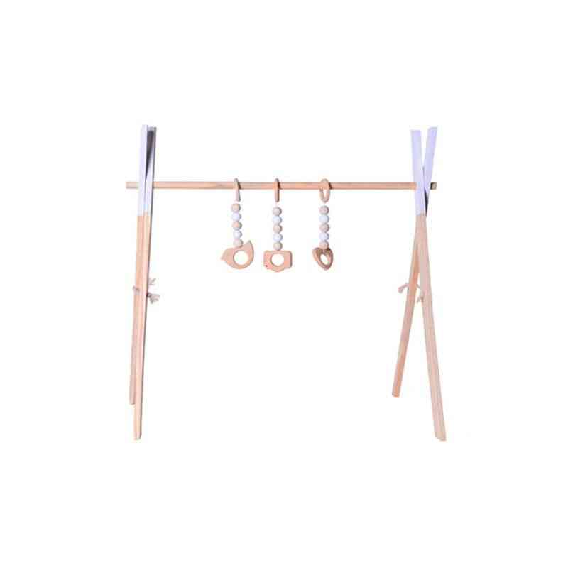 Foldable, Wooden, Play Activity Gym Frame
