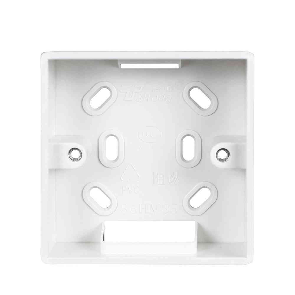 External Mounting Box For Installation Of Standard Switches And Sockets On Wall