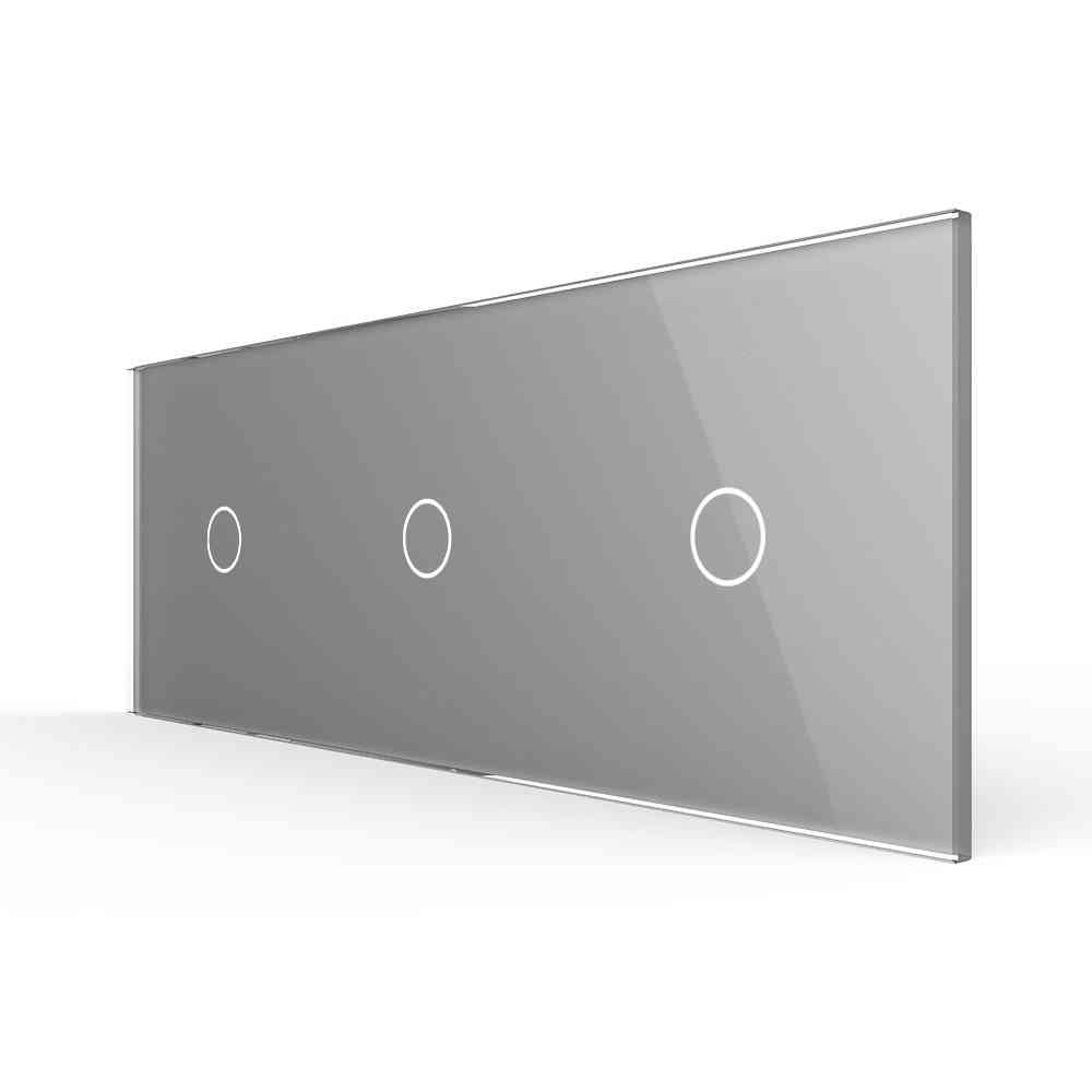 Triple Glass Panel For Wall Switch