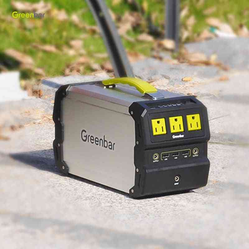 Portable 400w Solar Power Generator - 220v Mobile Power Supply