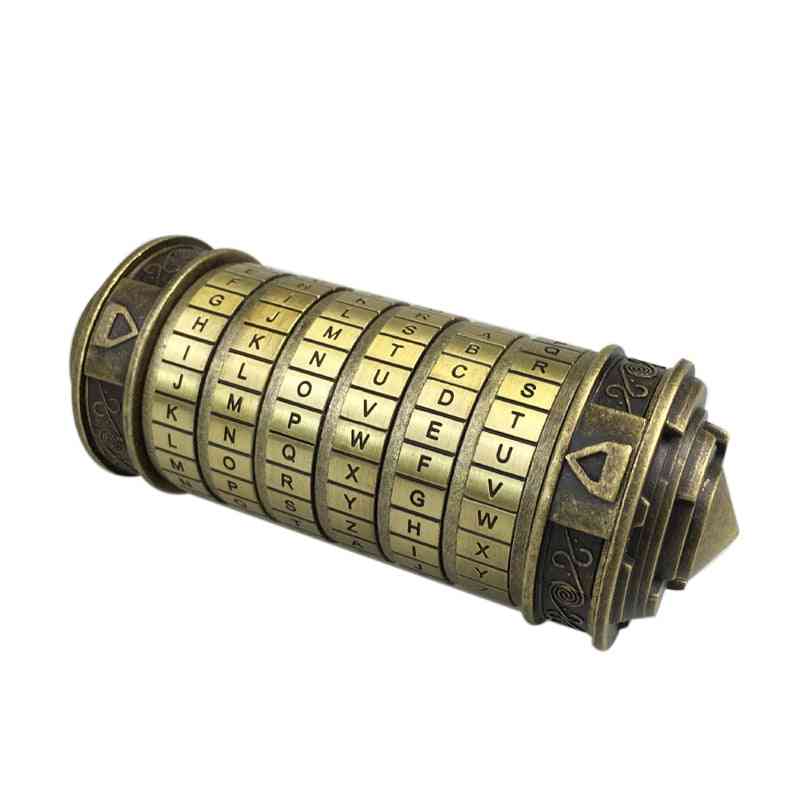 Metal Cryptex Locks Code -toy