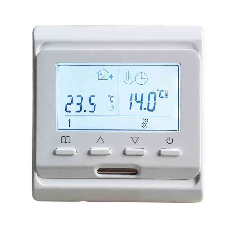 220V, 16A programowalny regulator temperatury ogrzewania podłogowego, cyfrowa ciepła podłoga -