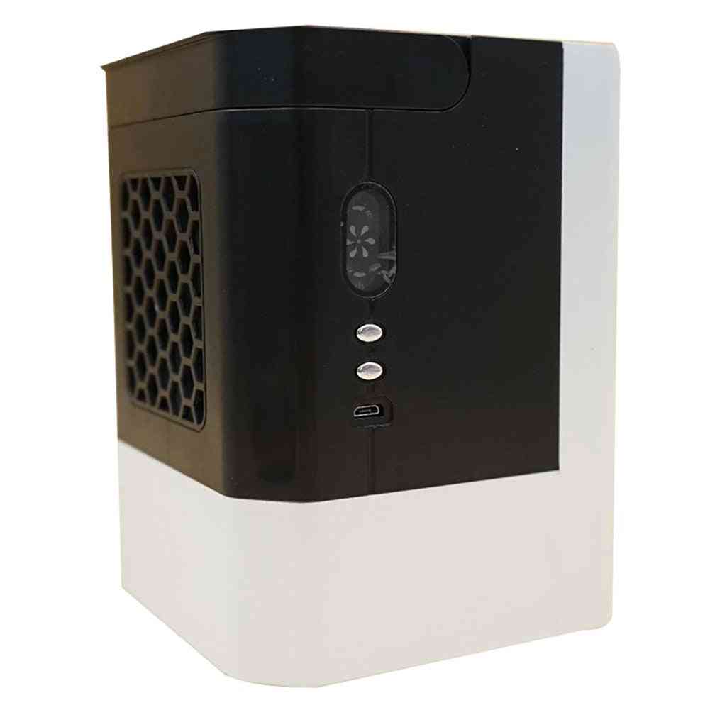 Air Conditioner Fan 3 In 1- Small, Personal Usb Air Cooler, Desk Fan