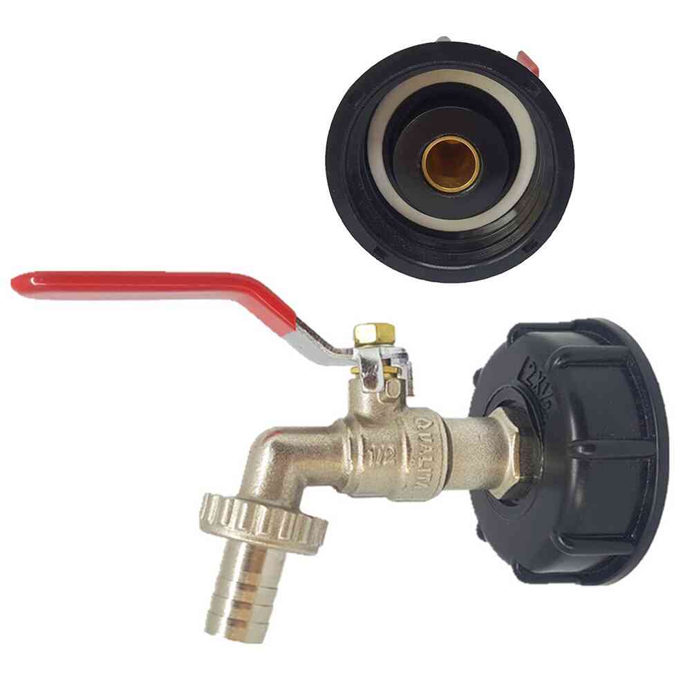 1/2inch Thread Faucet Adapter Connector For Ibc Water Tank