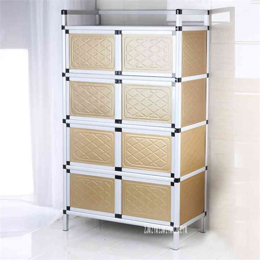 Home Aluminum Alloy Sideboard, Storage Cabinet