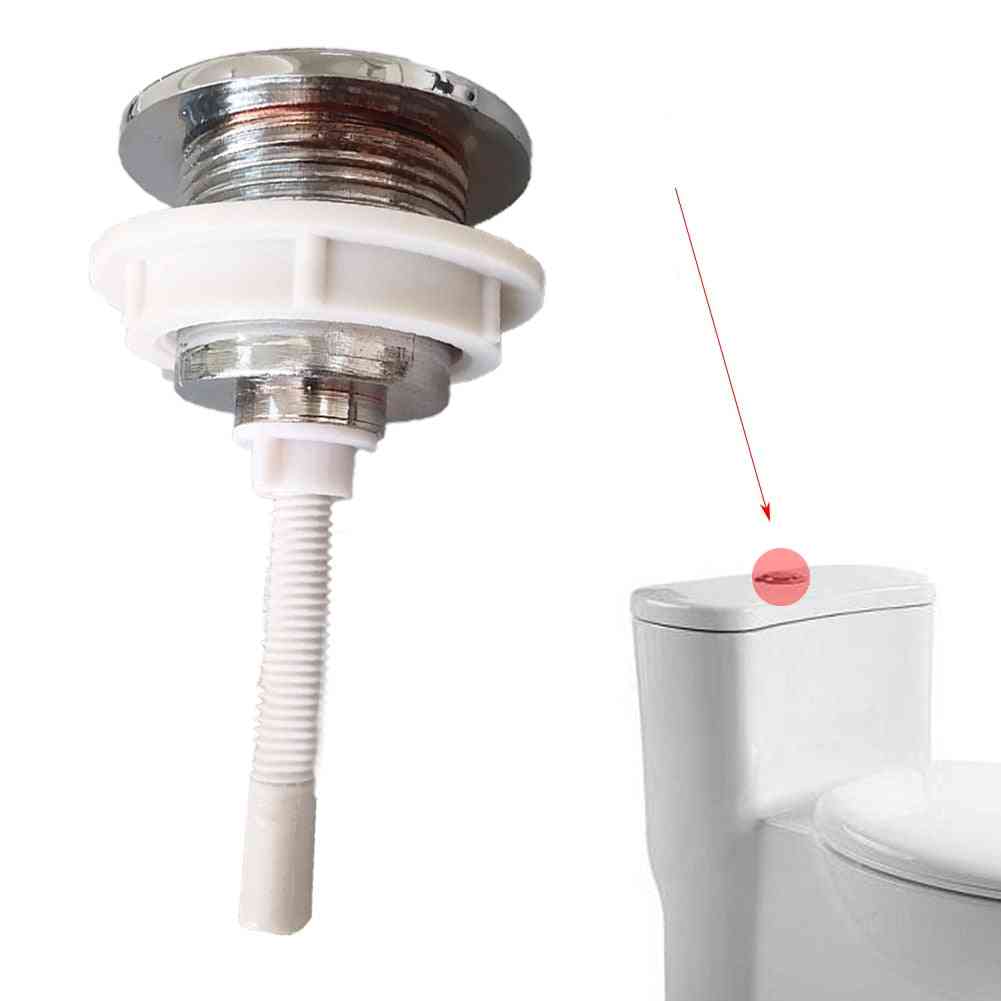 Single Flush Toilet Water Tank Push Buttons Rods