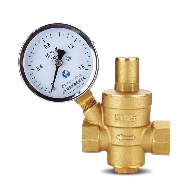 Brass Water Pressure- Reducing Maintaining Valve