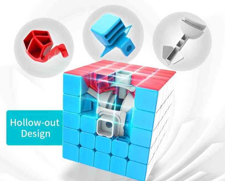 5x5x5 magiske kubelag - pedagogisk 5x5 hastighet puslespill kuber spill for barn - 2x2 og 3x3