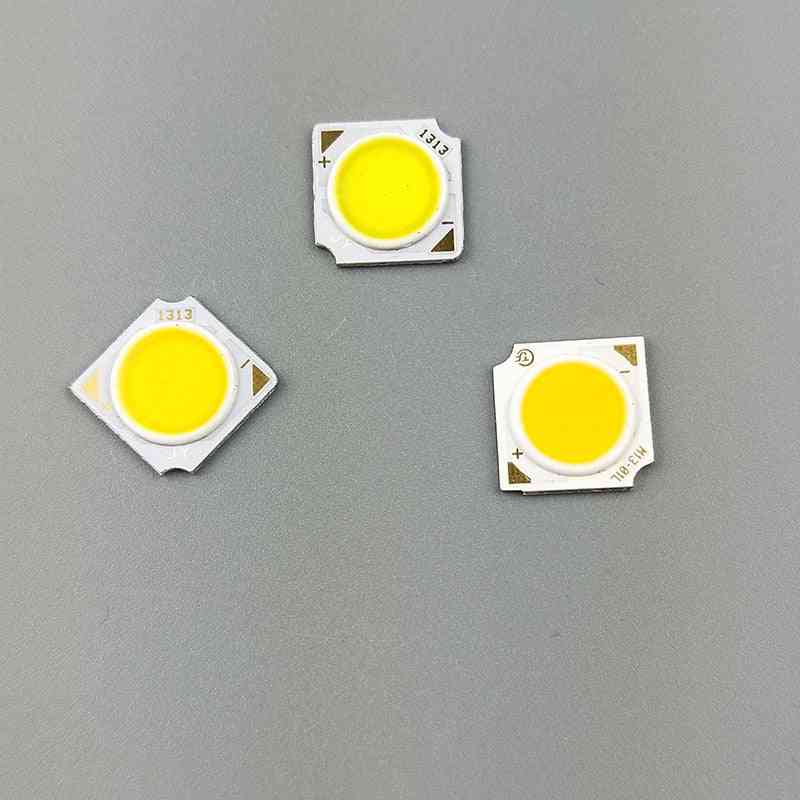 Ledet cob lyspære kilde chip lampe spotlight downlight - naturlig hvit 4000k / 3w rund 11mm