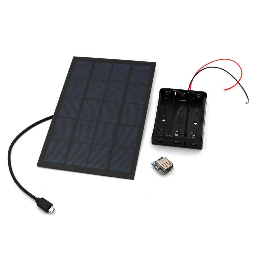 1,65w / 4w-solpanel power bank och litium batteriladdare kretskort