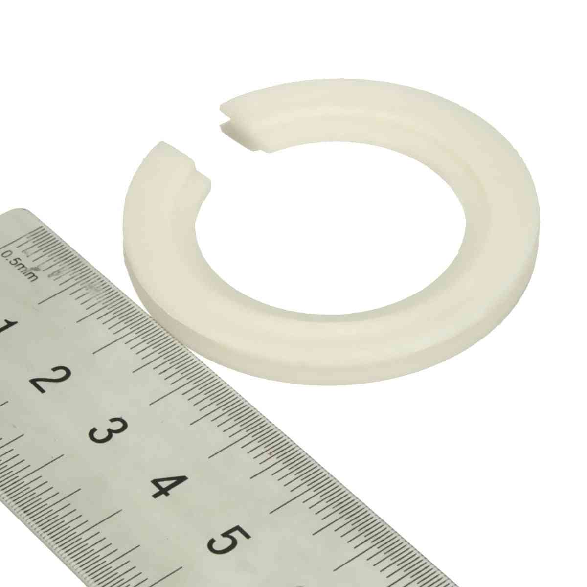 Douille d'abat-jour e27 à e14 bague de réduction adaptateur rondelle couvre-lampe blanc - 2 pièces