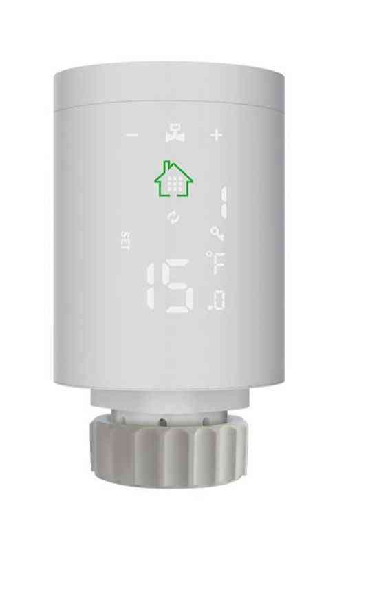 Vanne de radiateur thermostatique intelligente pour commande de température du système de chauffage d'actionneur de radiateur - 1 pc