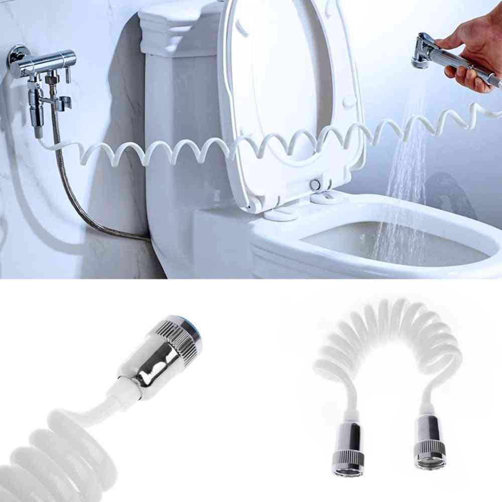 Flexibler Duschschlauch für Wasserleitung Toilettenbidet Sprühgerät Telefonleitung (150cm) -