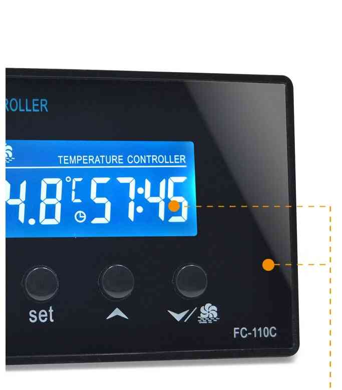 Saída de relé 10a 220v controla controlador de termostato de sauna com sensor ntc