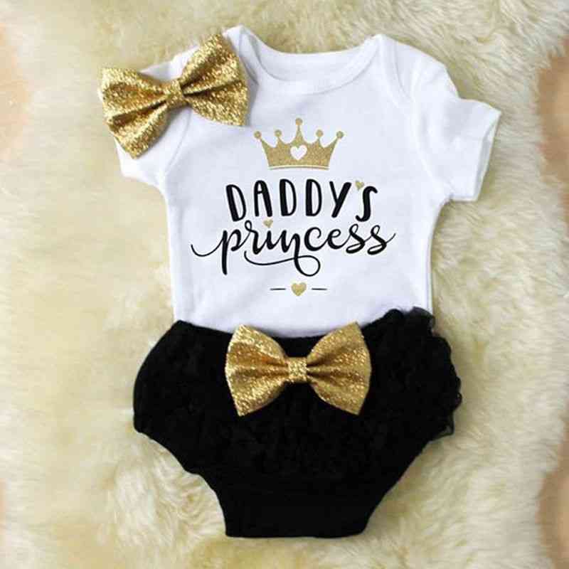 Cute Newborn Baby Girl Outfits Clothes Tops Bodysuit Shorts Pants Set