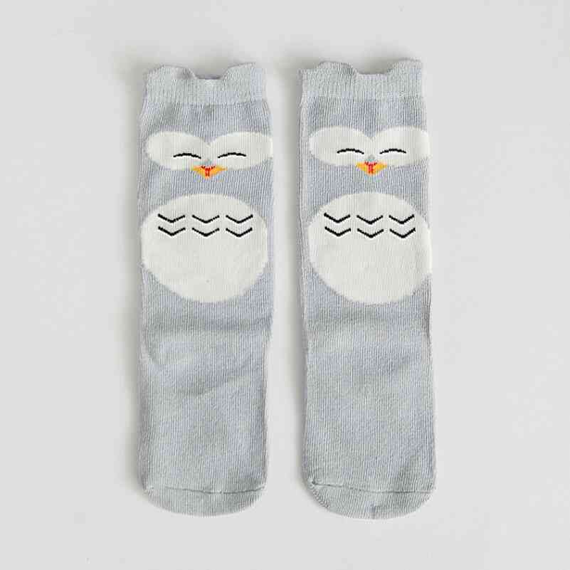 Fox & Cat Animal Print  High Long Leg Warmers Baby Socks