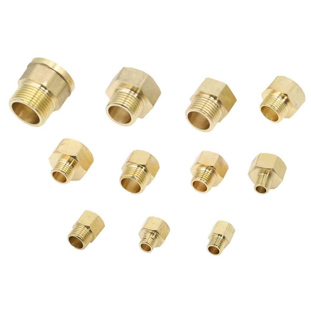Male  To Female Threaded Brass Coupler Adapter Pipe