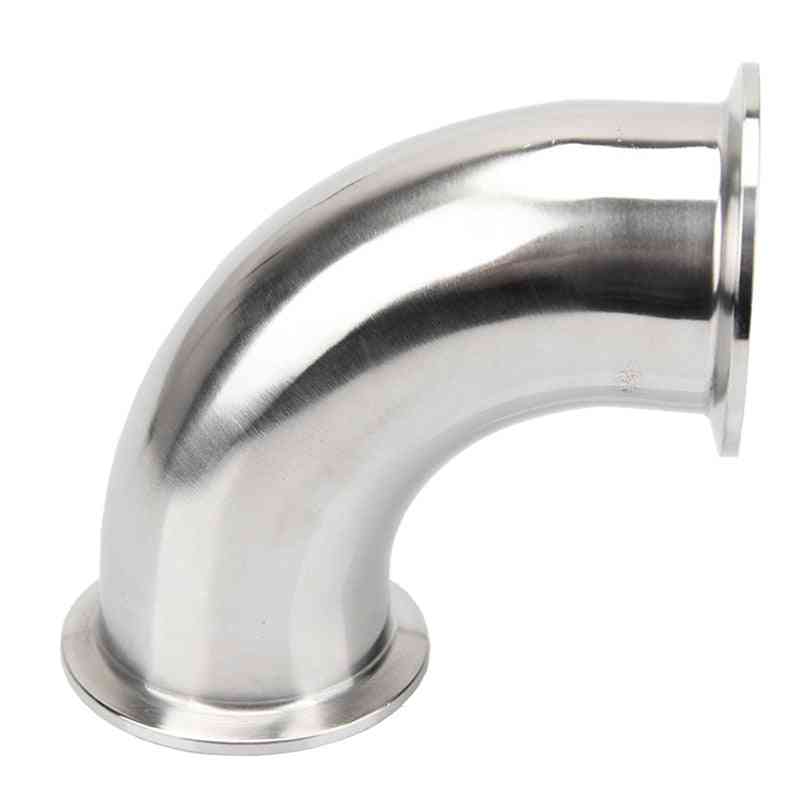 Tri Clamp Elbow 304  Stainless Steel 90 Degree - Clamp Pipe Fitting Homebrew