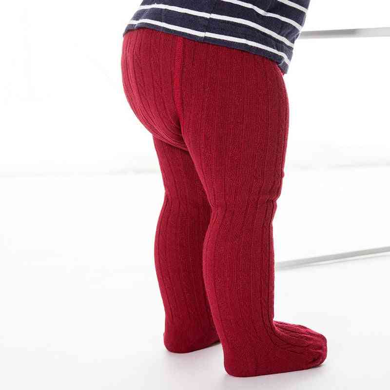 11 stil babyjenter tights - solid strømpe