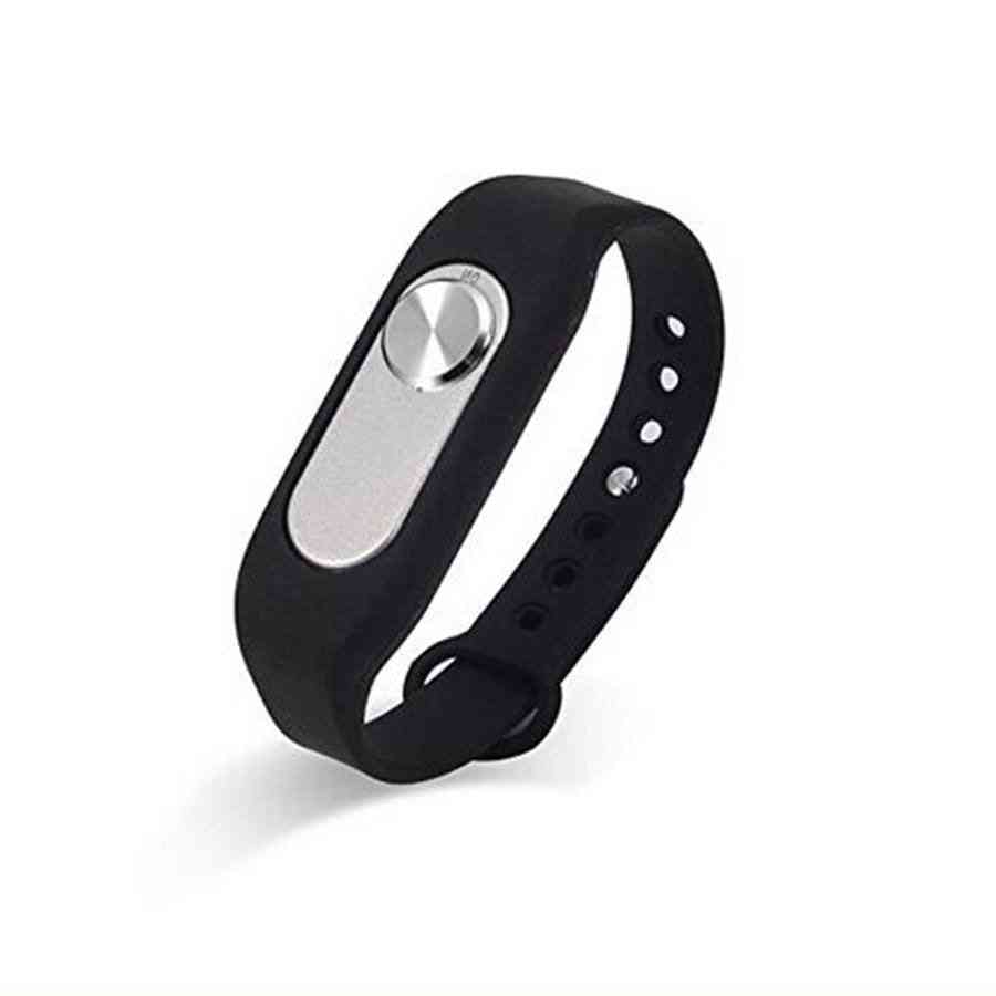 Portable Audio Sound Voice Recorder, 4gb 70 Hours Recording Wearable Wristband Digital Bracelet Pen For Interview Meeting