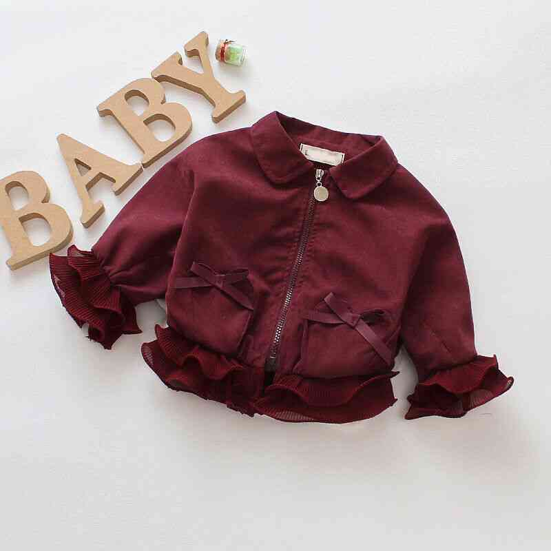 0-7y תינוק בן יומו רוכסן הלבשה עליונה, בגדי מעילי חורף סתיו - חאקי / 3 מטר