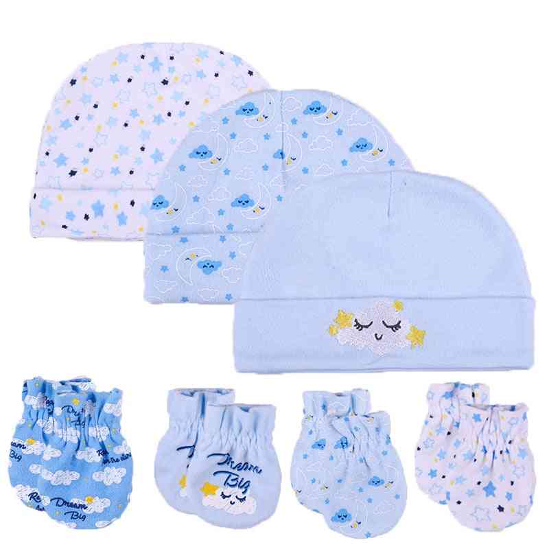 Unisex Cotton, Hats, Gloves, Headwear - Fitted Baby Accessories