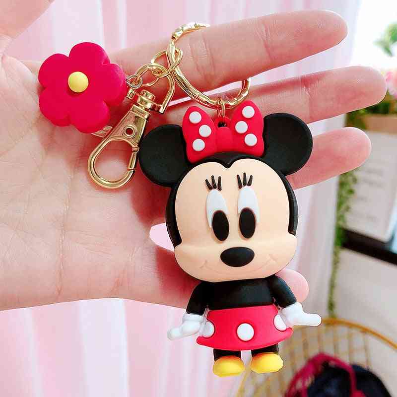 Disney Mickey avaimenperät söpö sarjakuva poikavauva tyttö avaimenperä, naiset ihana laukku ketjun hirviöavain - MLS-A