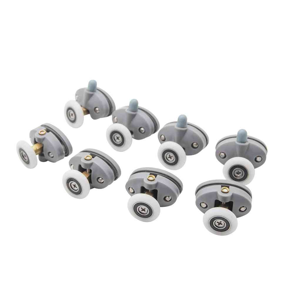 Up And Down, Abs Plastic-pulleys - Rollers For Shower Sliding Door