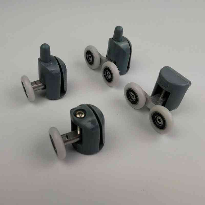 Mamparas para puertas de ducha rodillos-guías, ruedas-poleas parte superior o parte inferior - 4 piezas inferior 4 piezas superior-1052 / 23mm