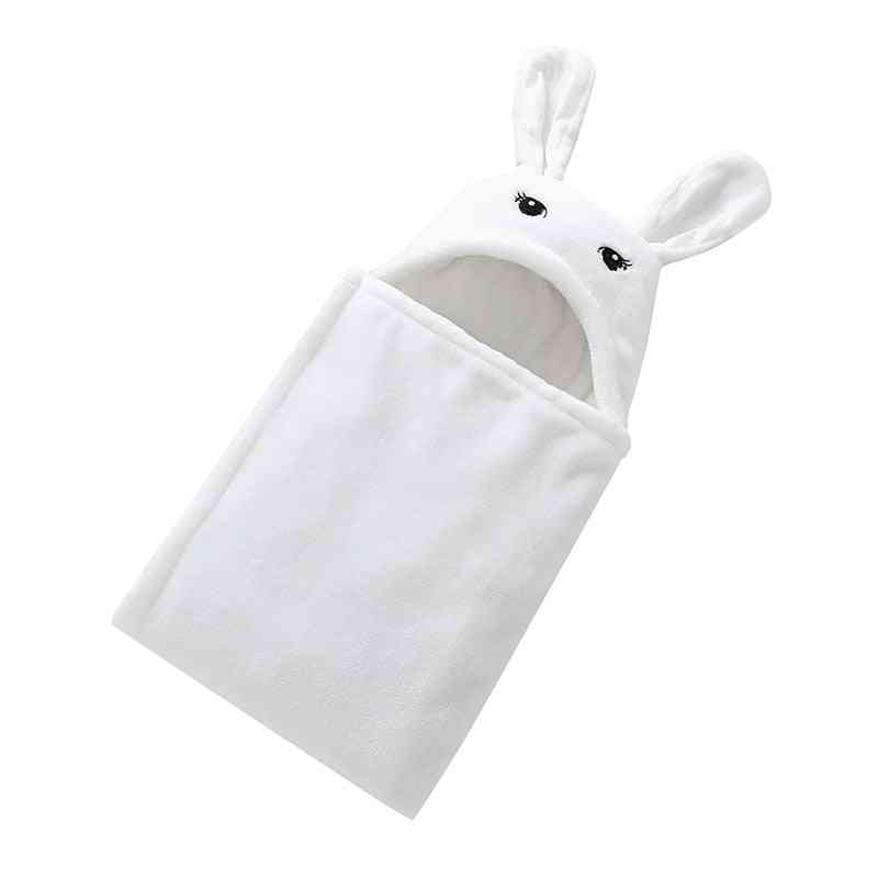 Couverture pour bébé nouveau-né emmailloter une literie d'hiver douce recevant un sac de couchage (xz0772w)