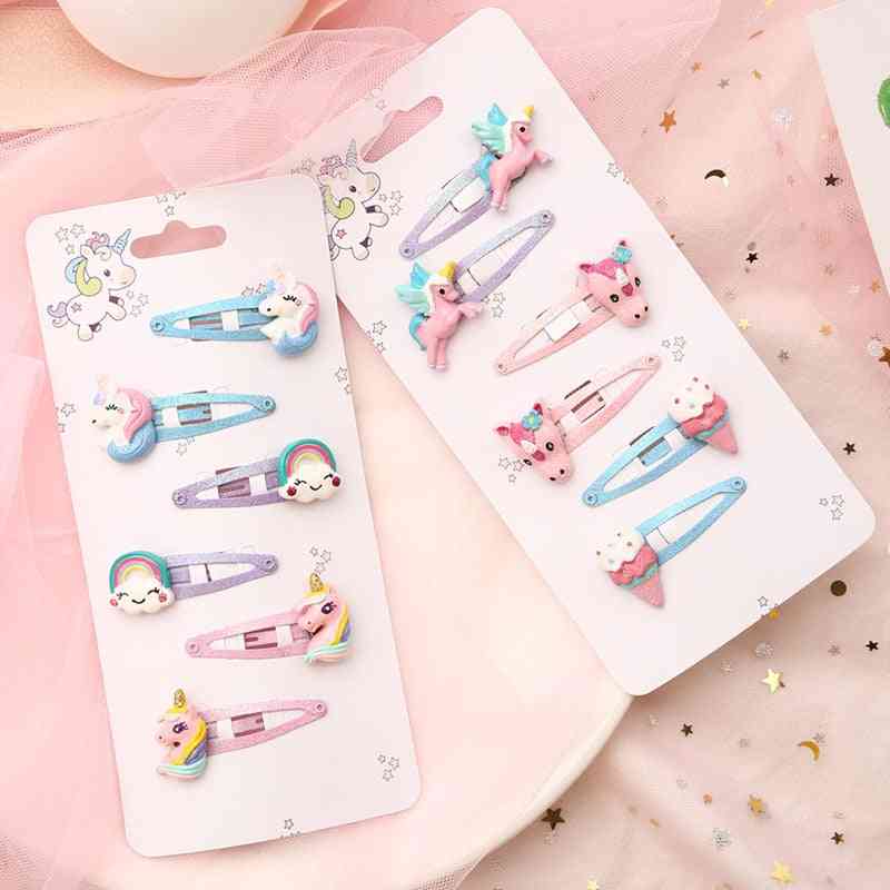 Little Horse & Fruit Hair Accessories, Cartoon Lovely Baby Clips Bands