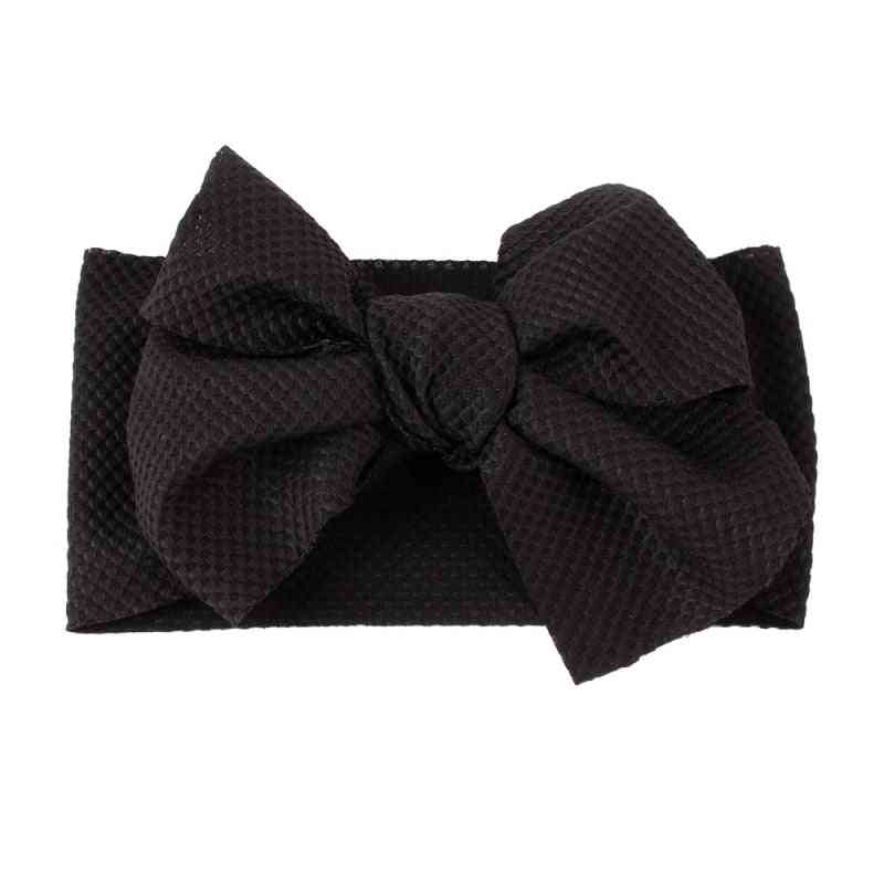 Elastic Bow Knot Design, Headband For Baby Girl- Hair Accessories