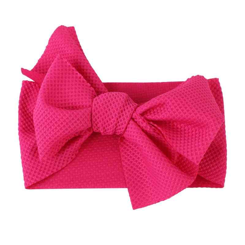 Elastic Bow Knot Design, Headband For Baby Girl- Hair Accessories