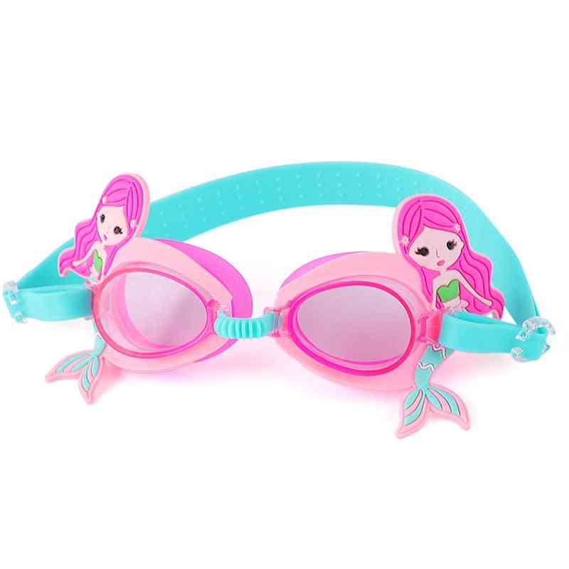 Cartoon Cute Goggles - Anti Fog Swimming Glasses