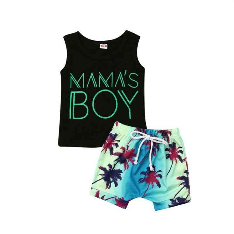 Baby Boy Casual Clothes, T-shirt Tops + Shorts Pants Outfit