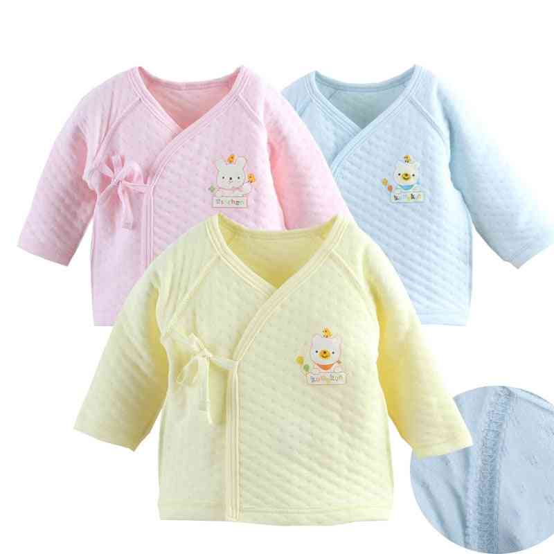 Newborn Jumpsuit Long Sleeve Cotton Pajamas - Rompers Baby Clothes For Boy / Girl